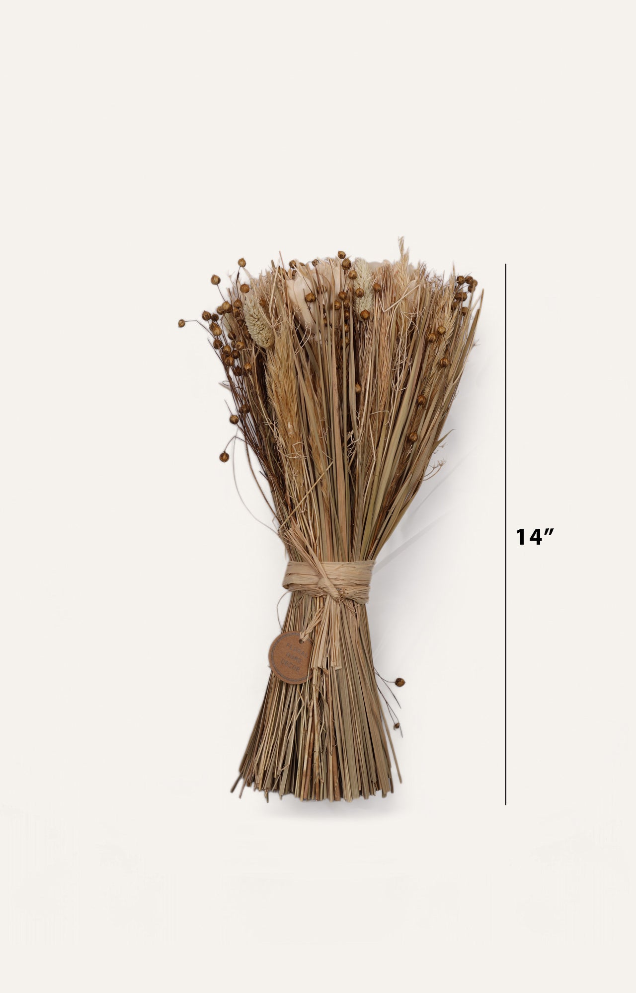 Chrysos Brown Dried Flower Bunch