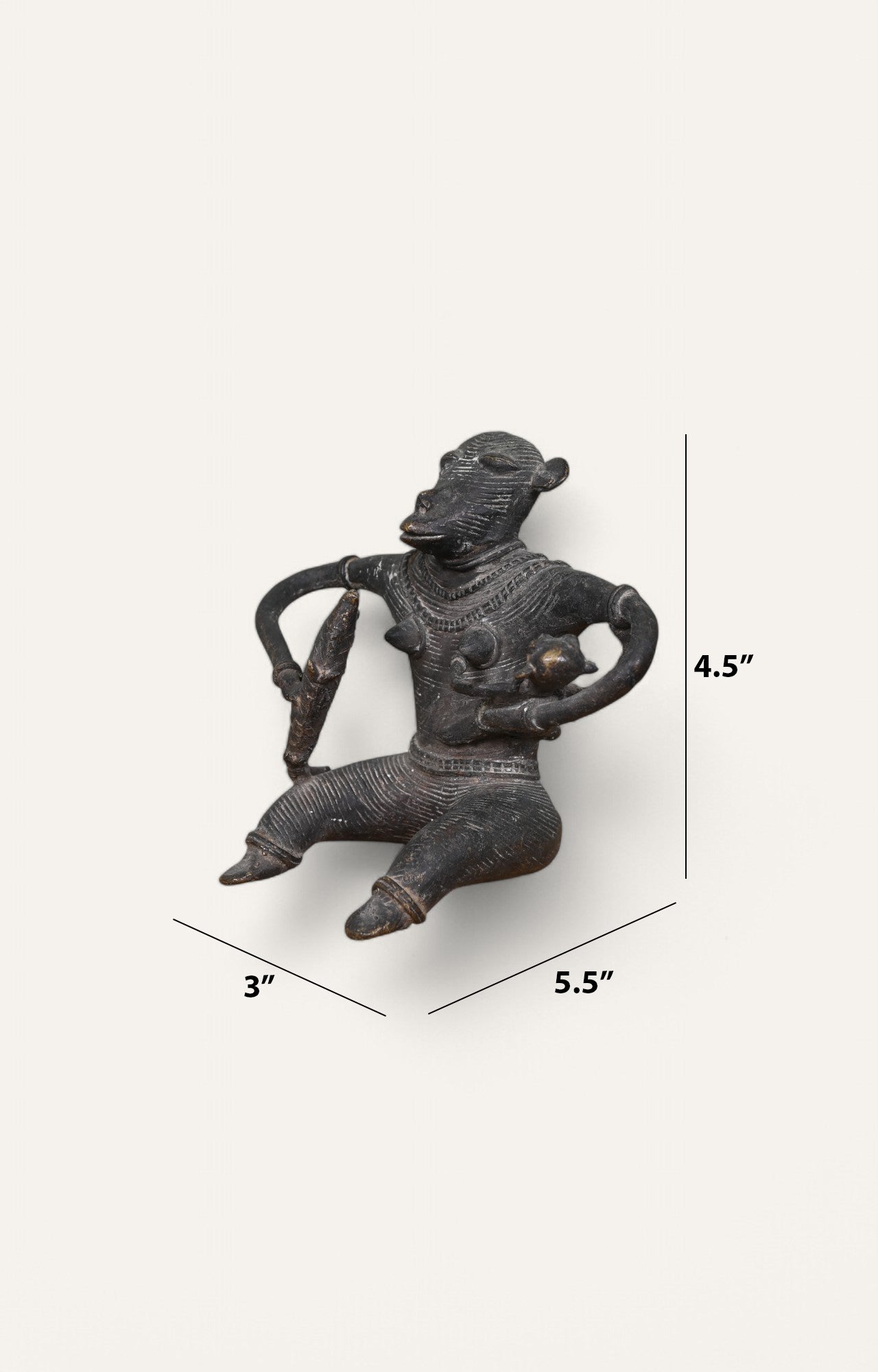 Eternal Dhokra Tribal Figurine