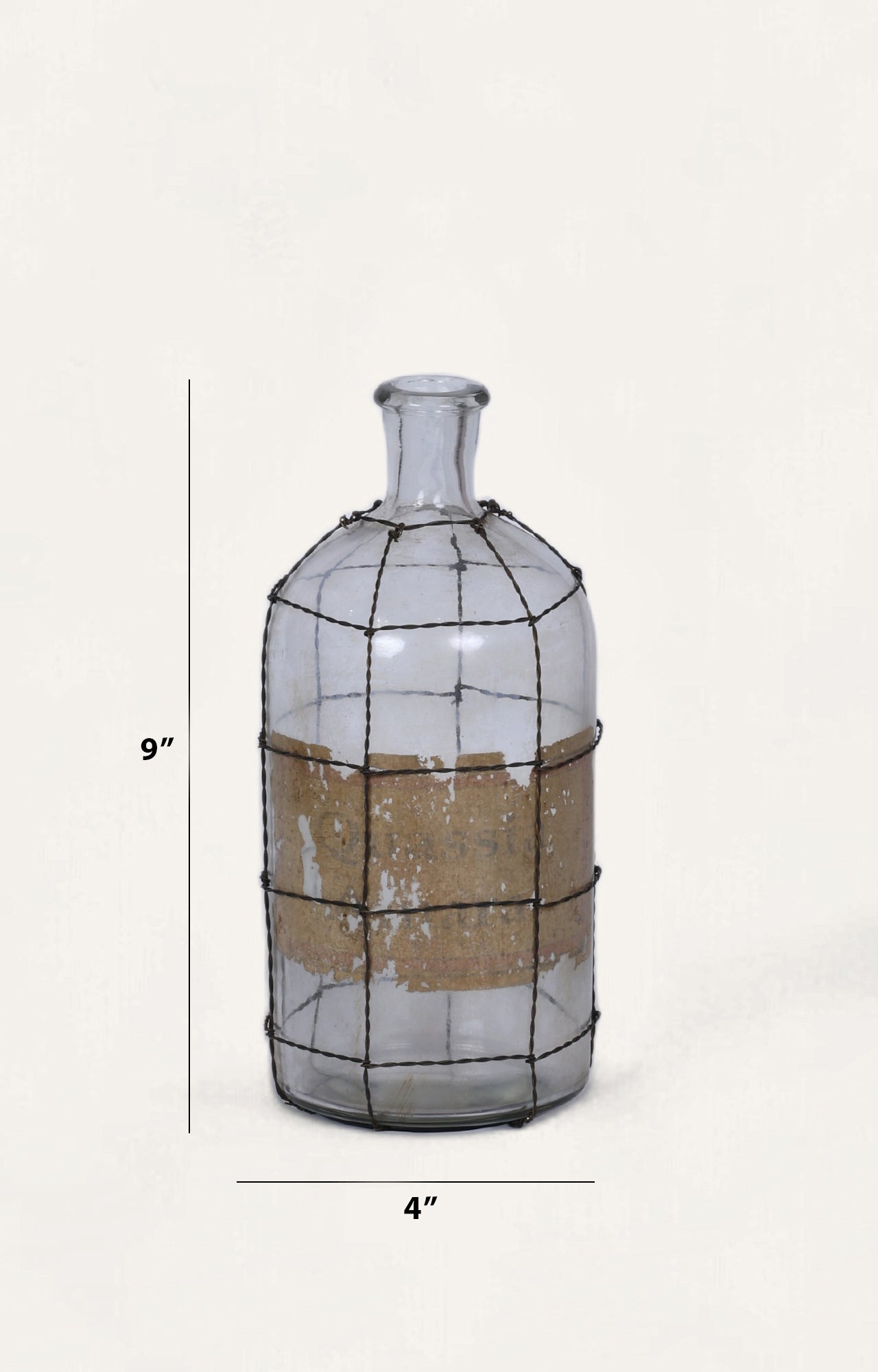 Grecian Caged Flower Vase/bottle