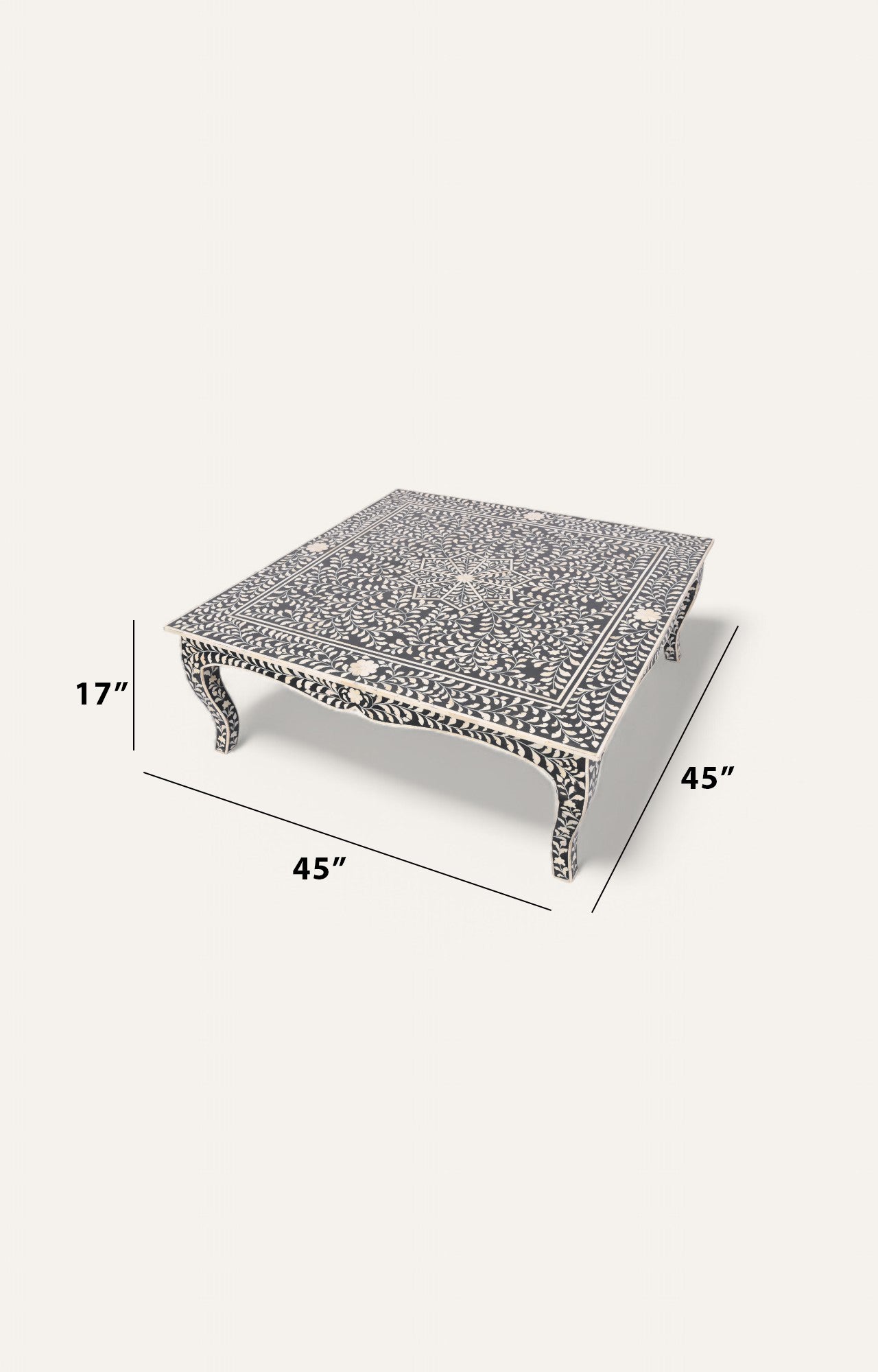 Bone Inlay coffee table