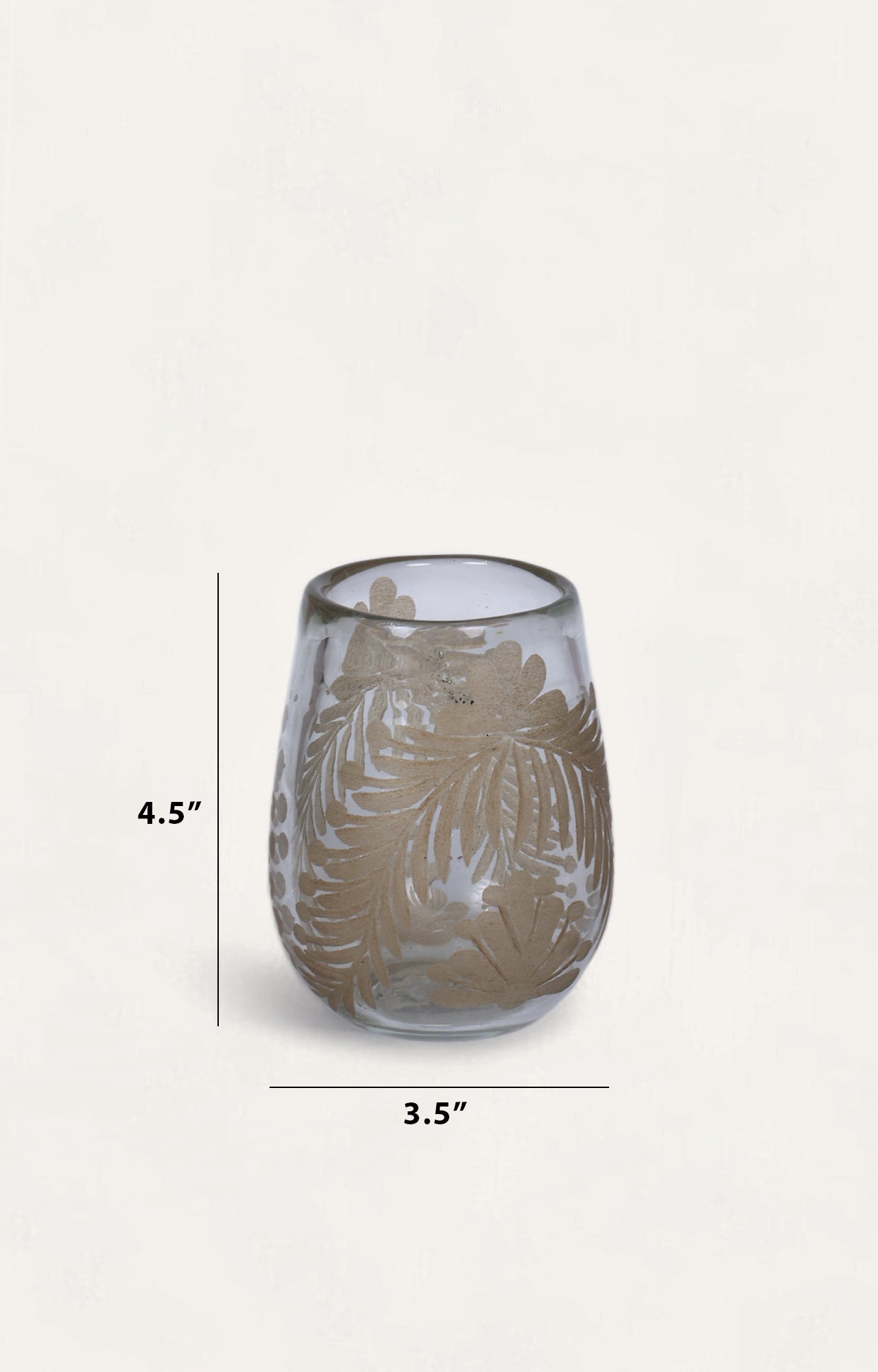 Byzantine Glass Candle Holder