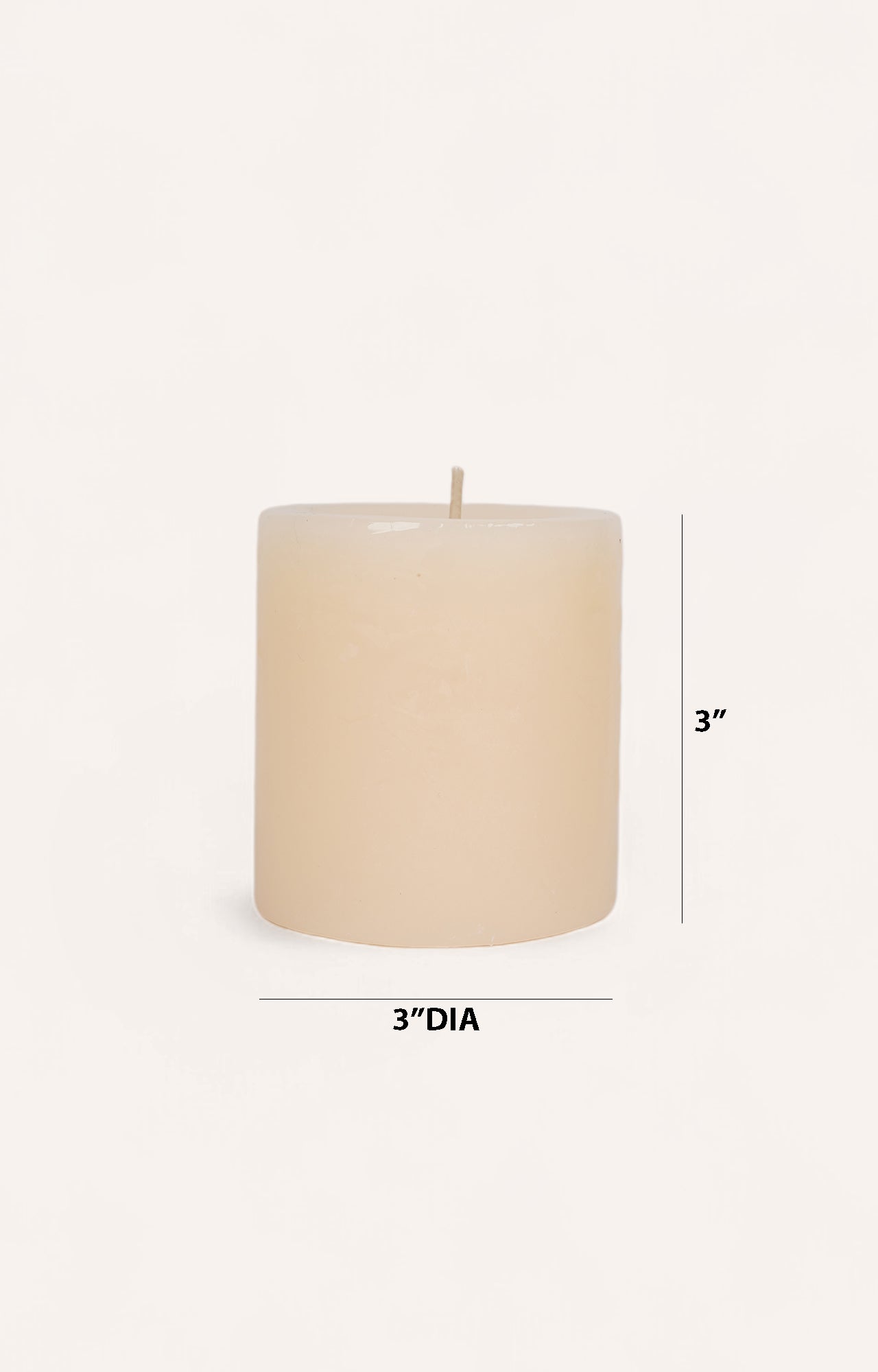 Small Candle - Off White