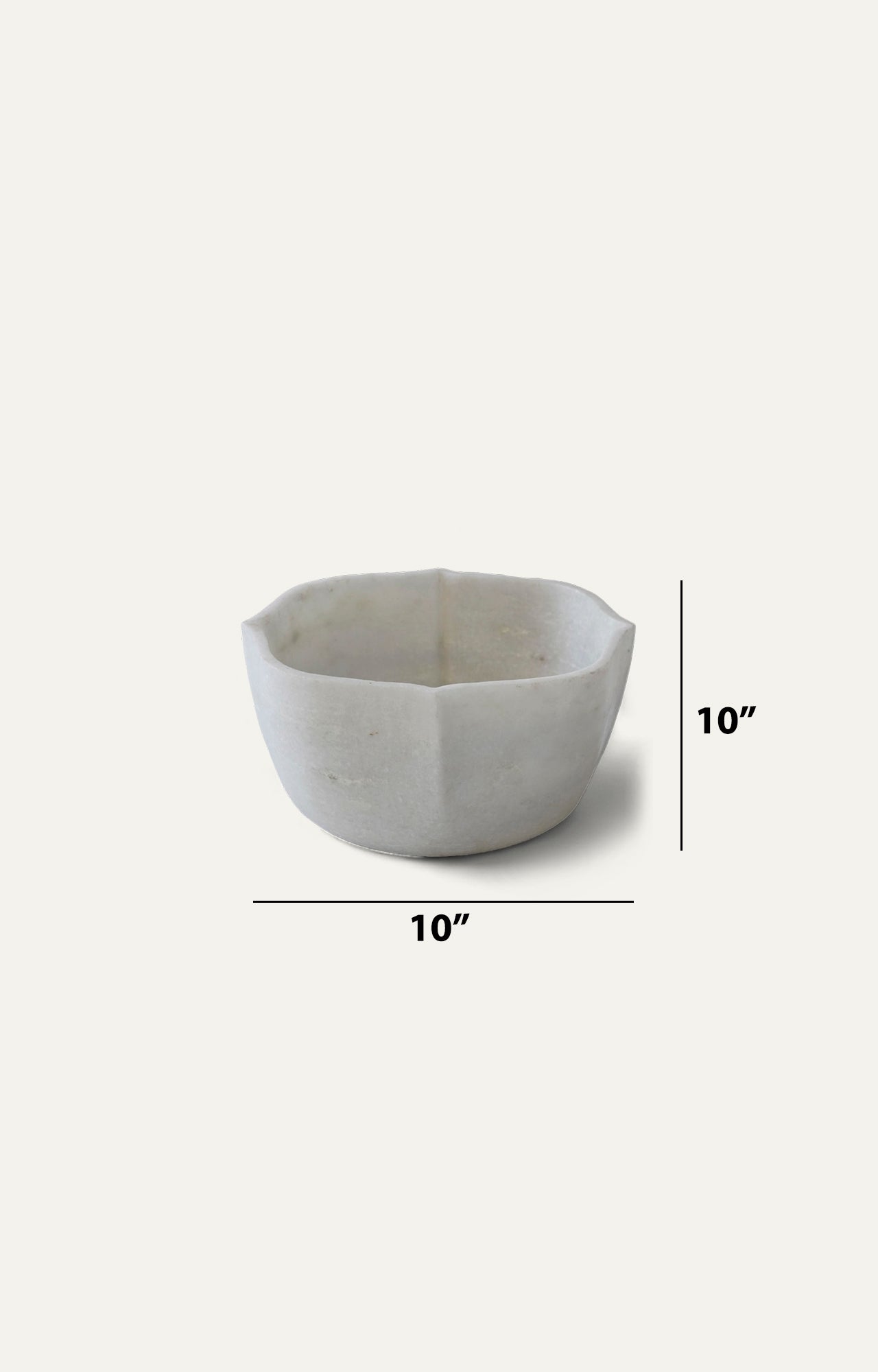 Ivory Marble Bowl