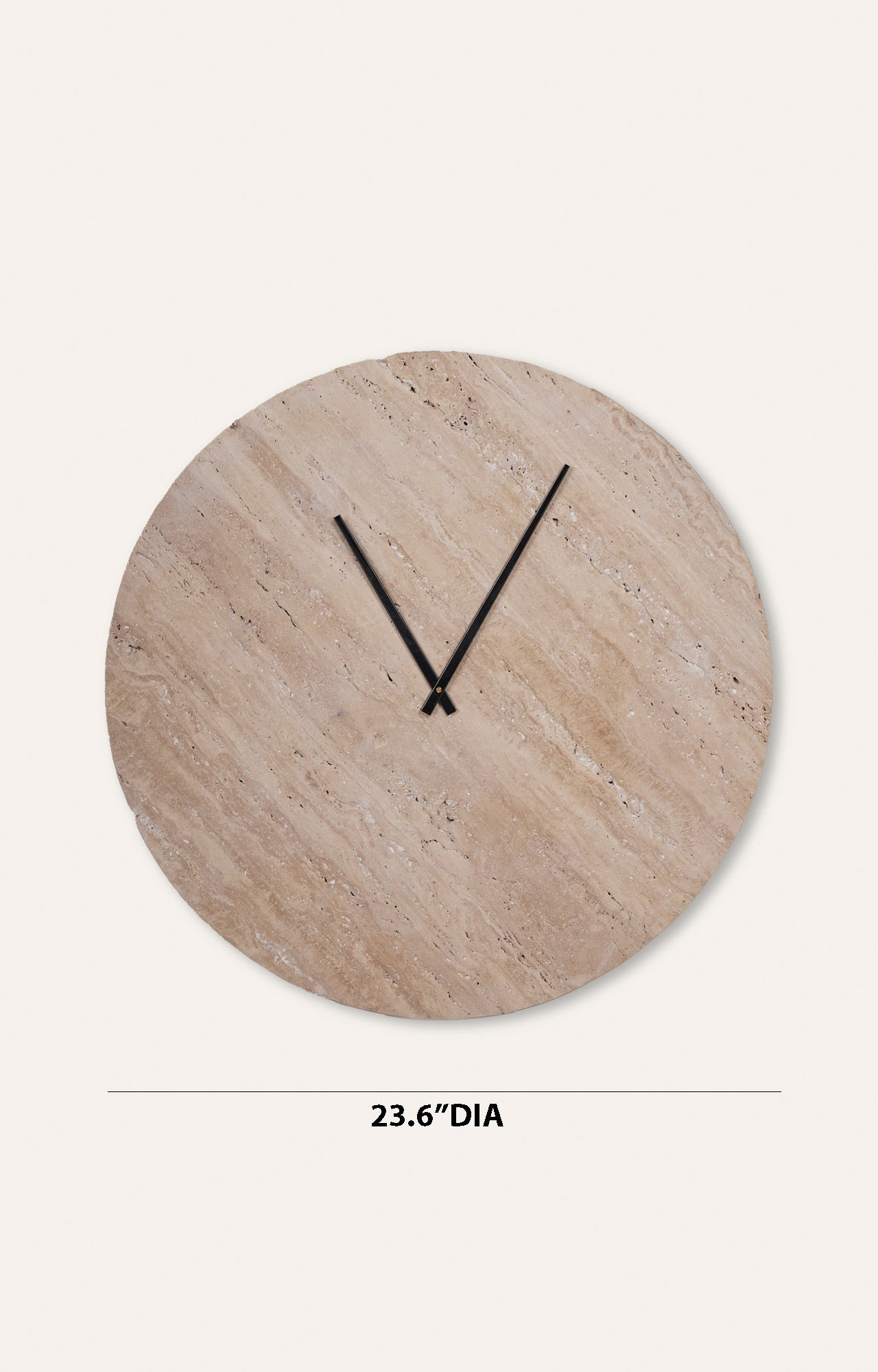 Oak Shadow Wall Clock