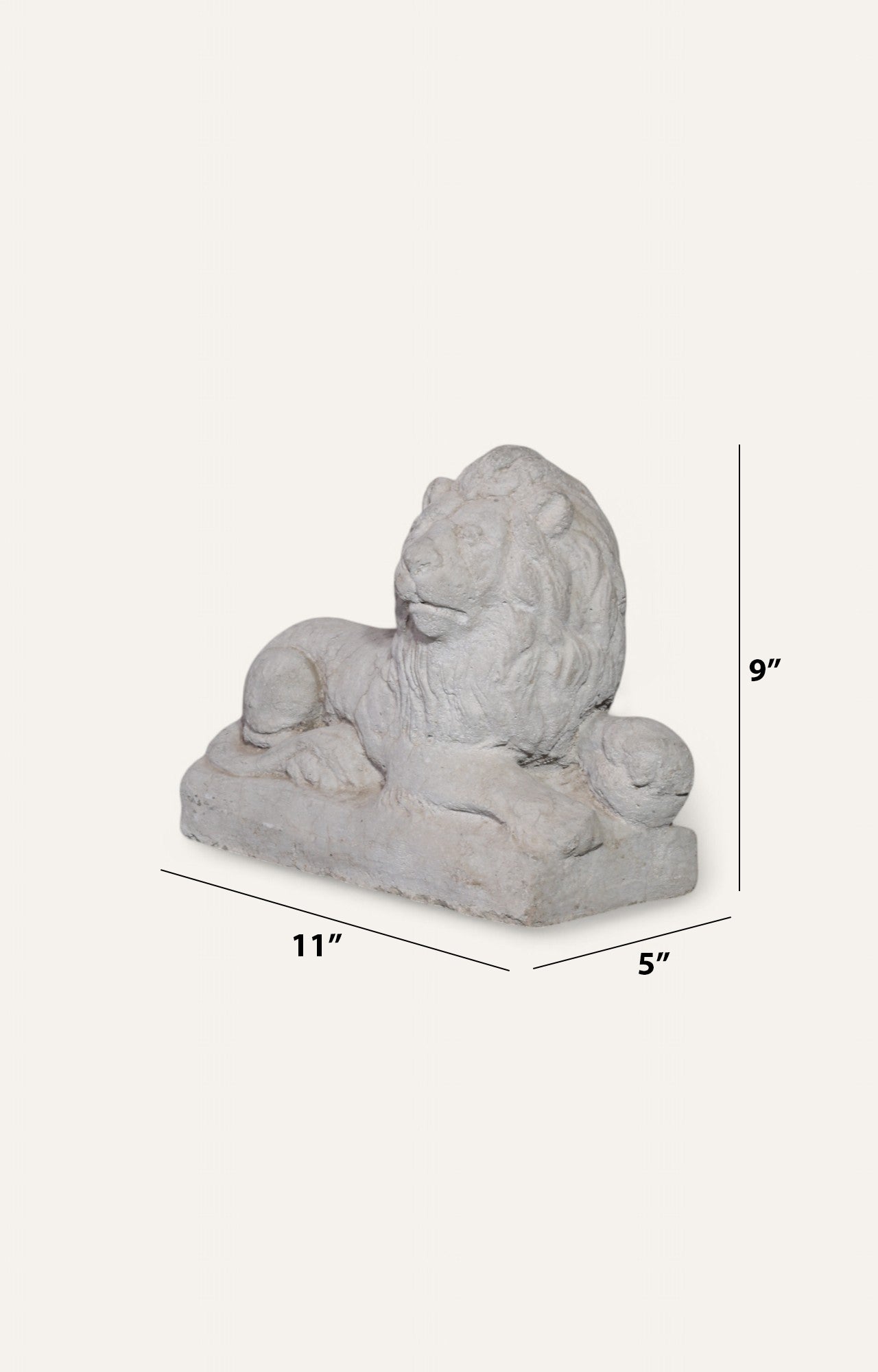 Set of 2 Grand Lions Sculpture for Entryways