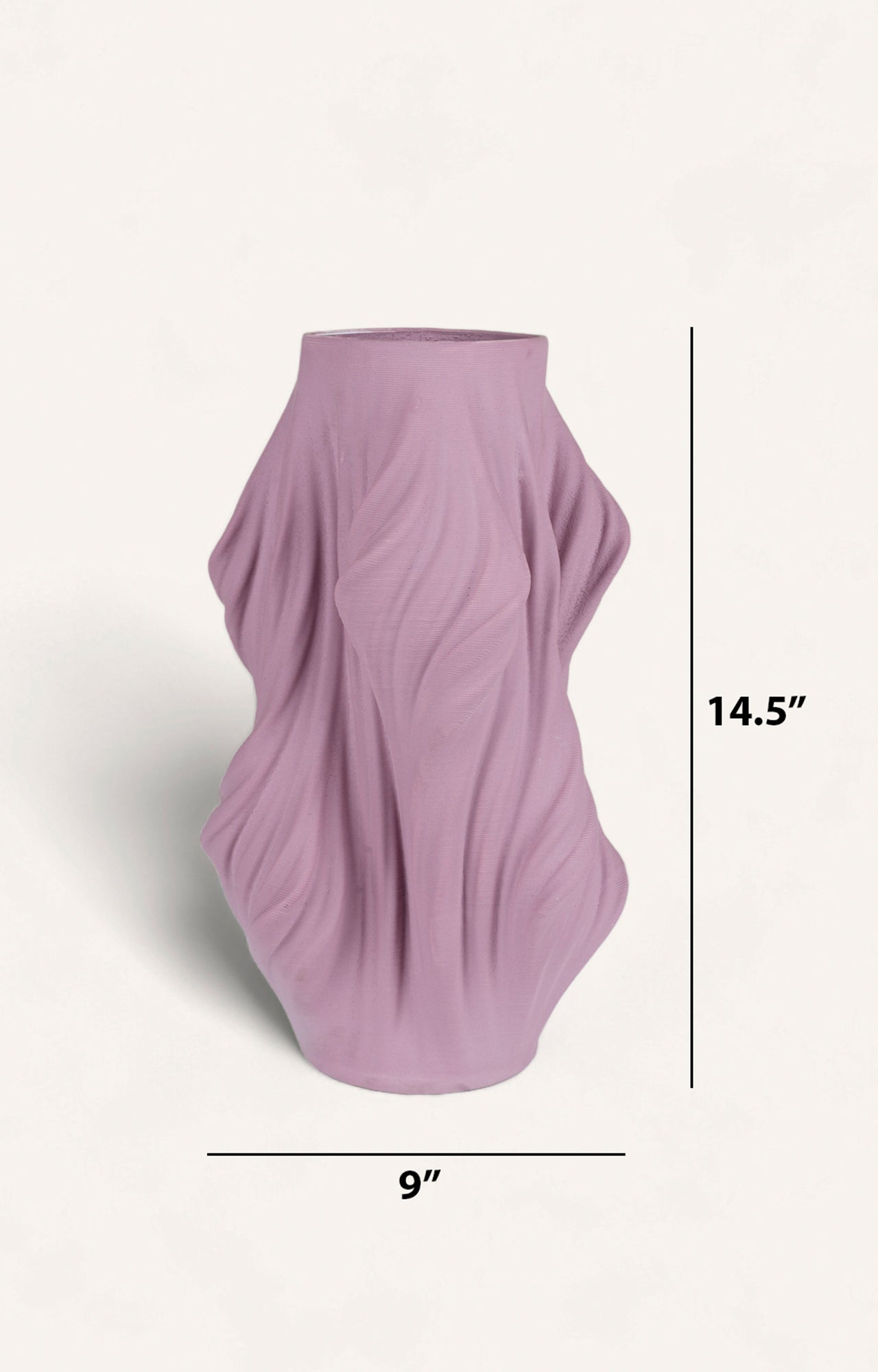 Soft Blush Accent Vase