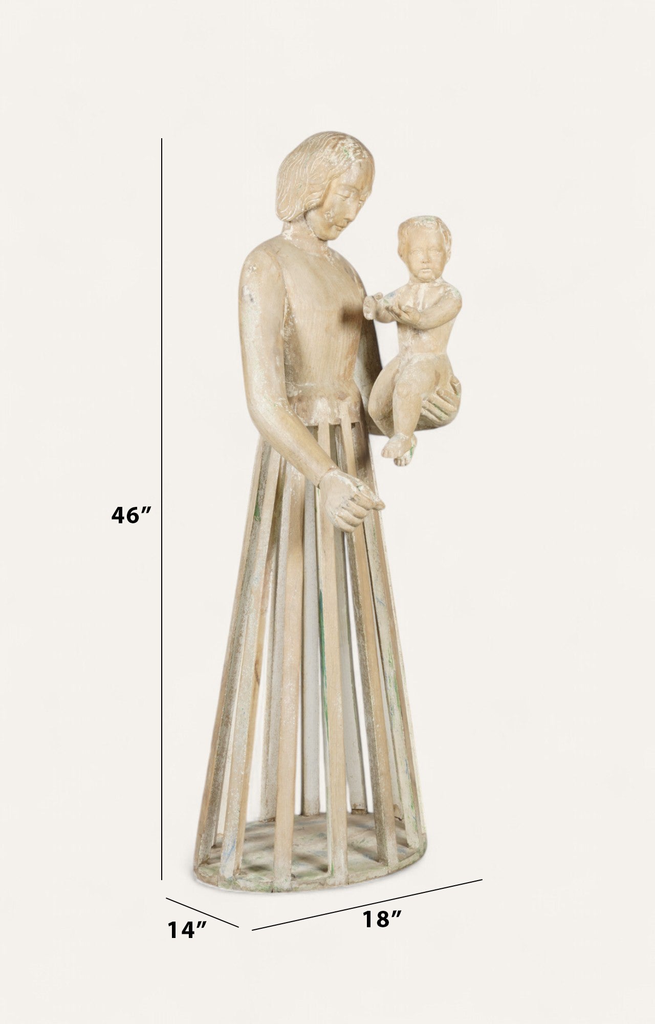 Mother & Son Christion Figure