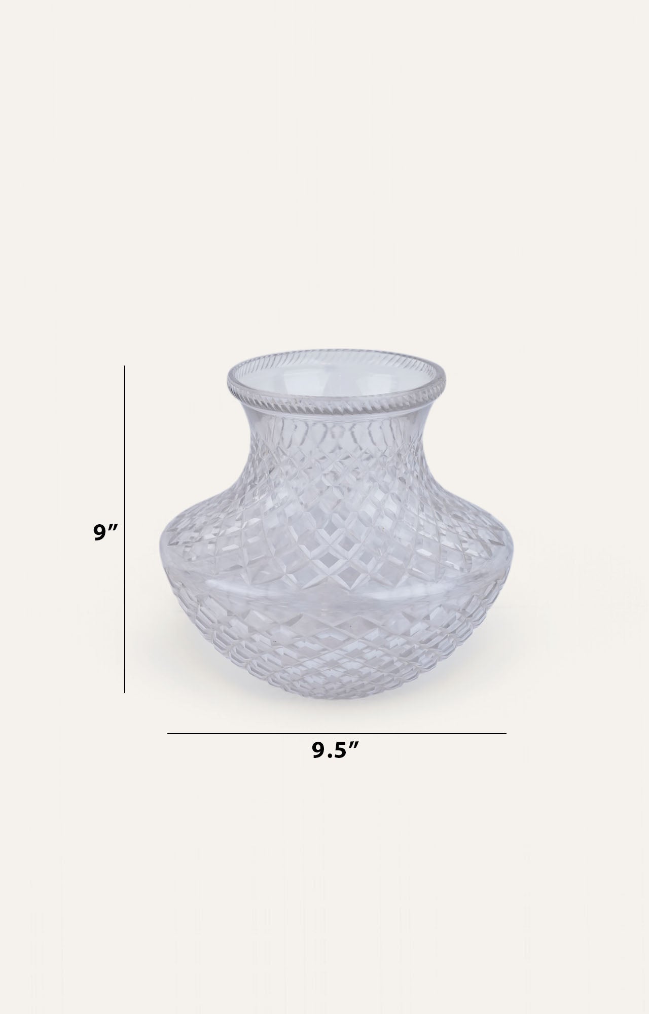 Waterford Cut Crystal Vase