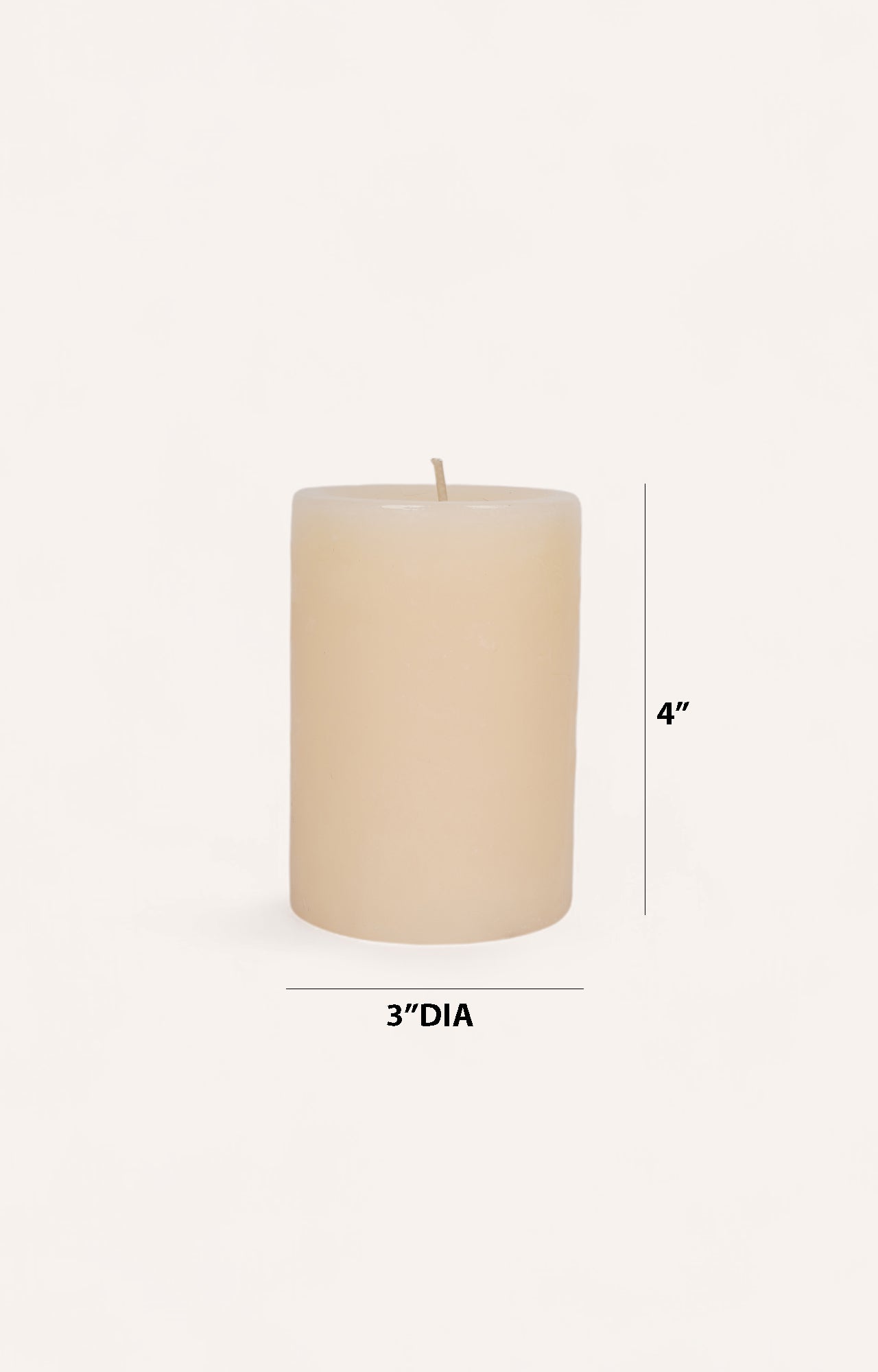 Big Candle - Off White