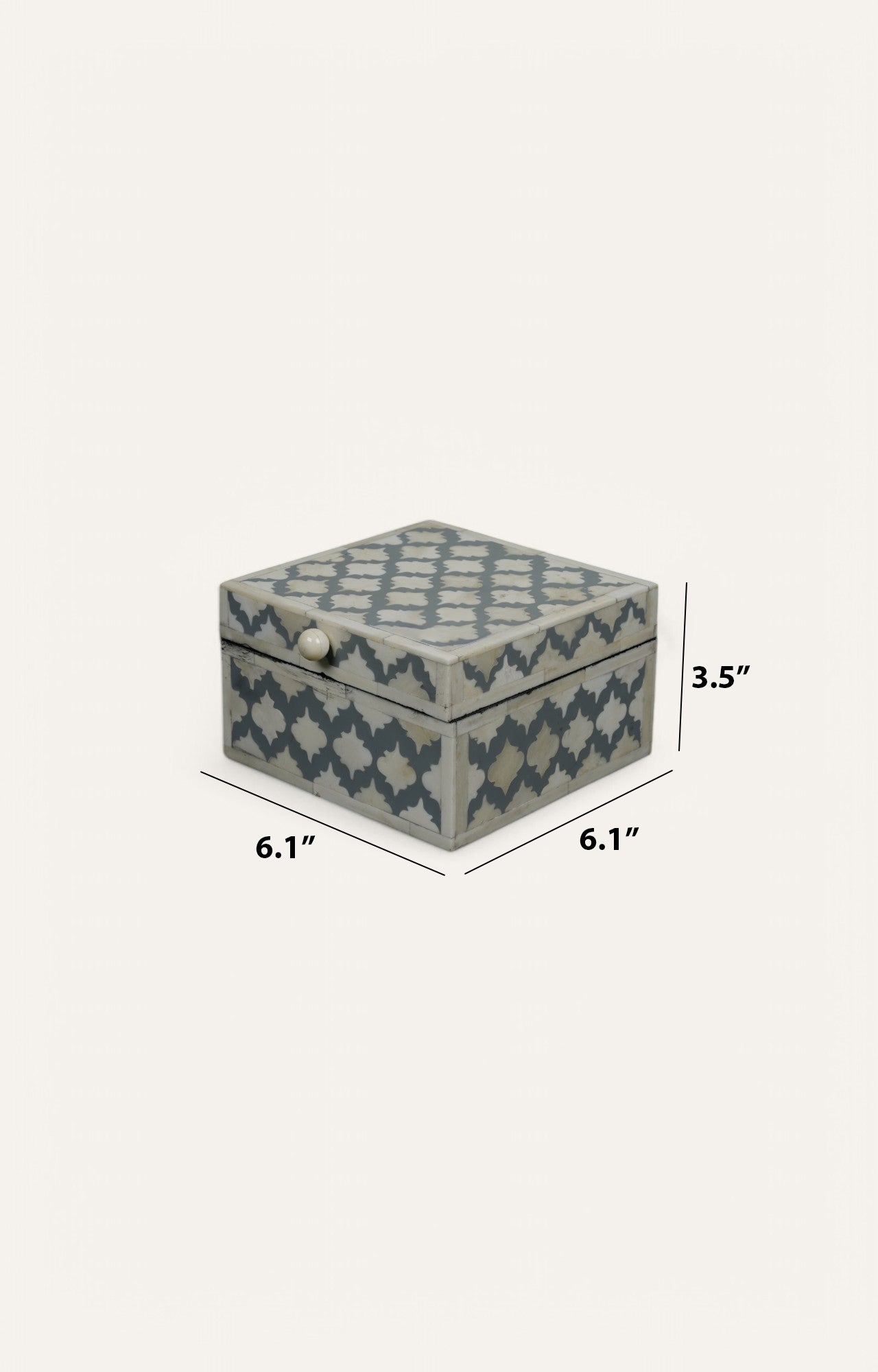 Bone Inlay Storage Decorative Box