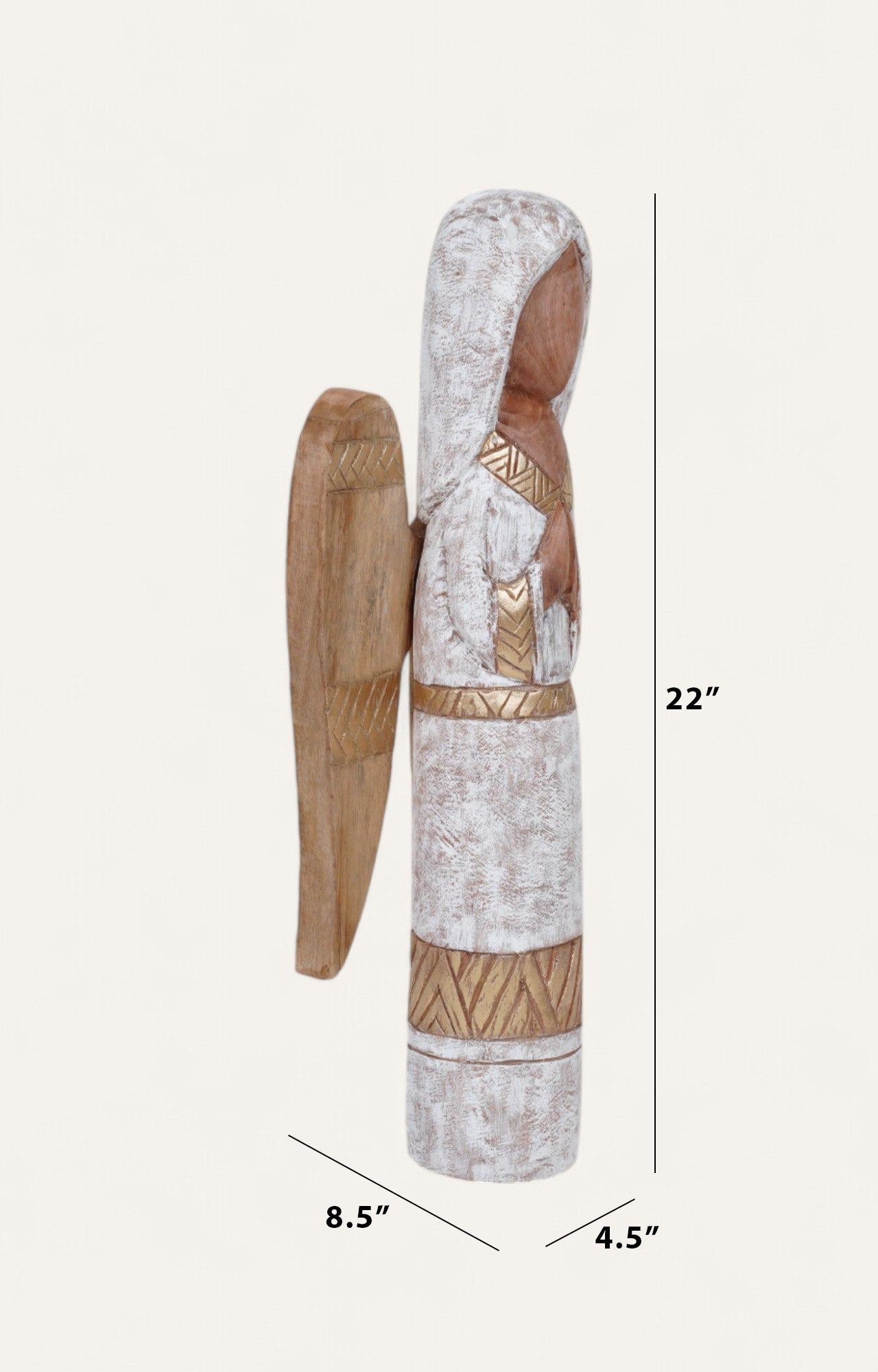 Guardian Angel - Wooden Christmas Decoration