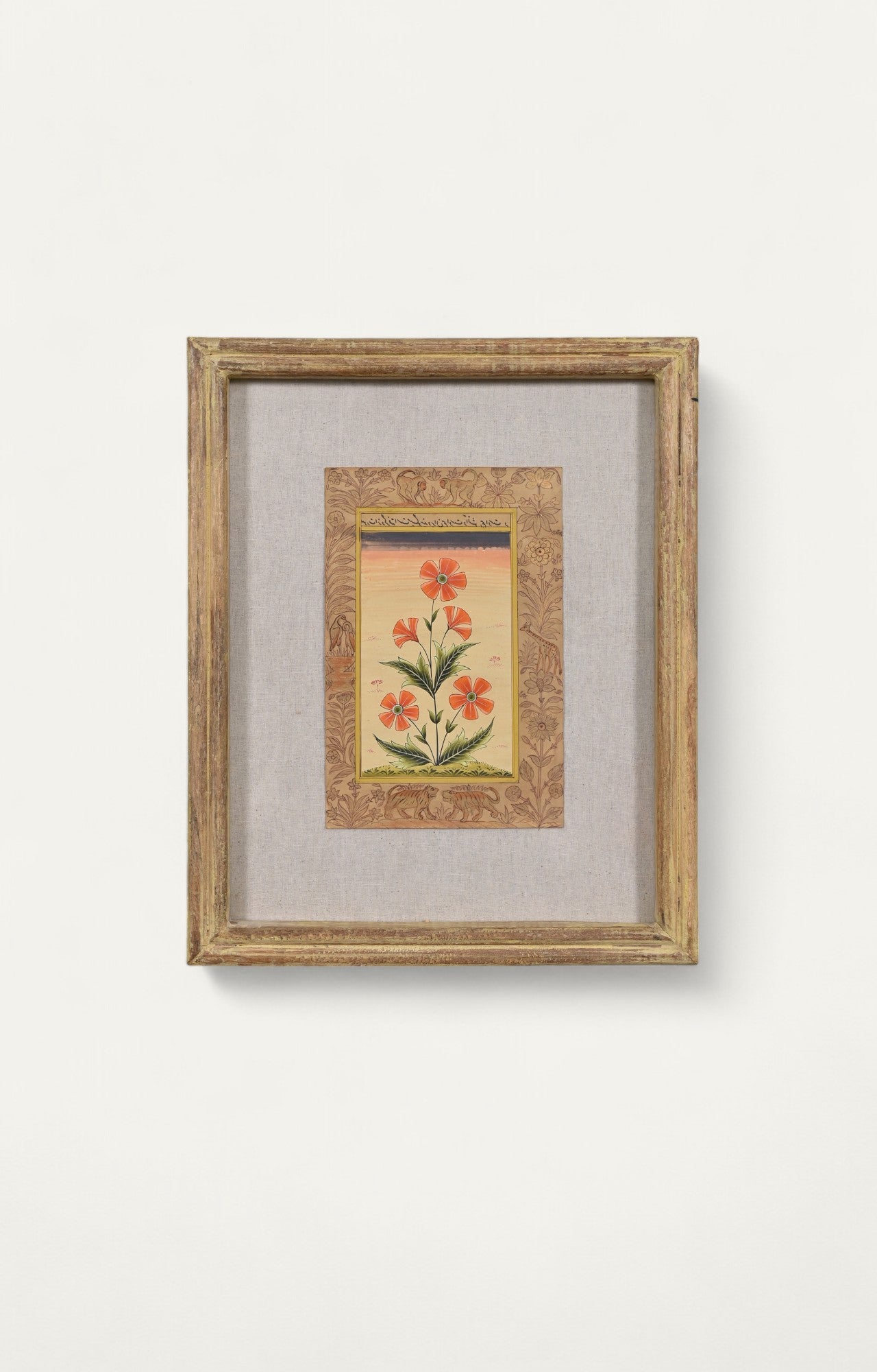 Vintage Mughal Miniature Painting