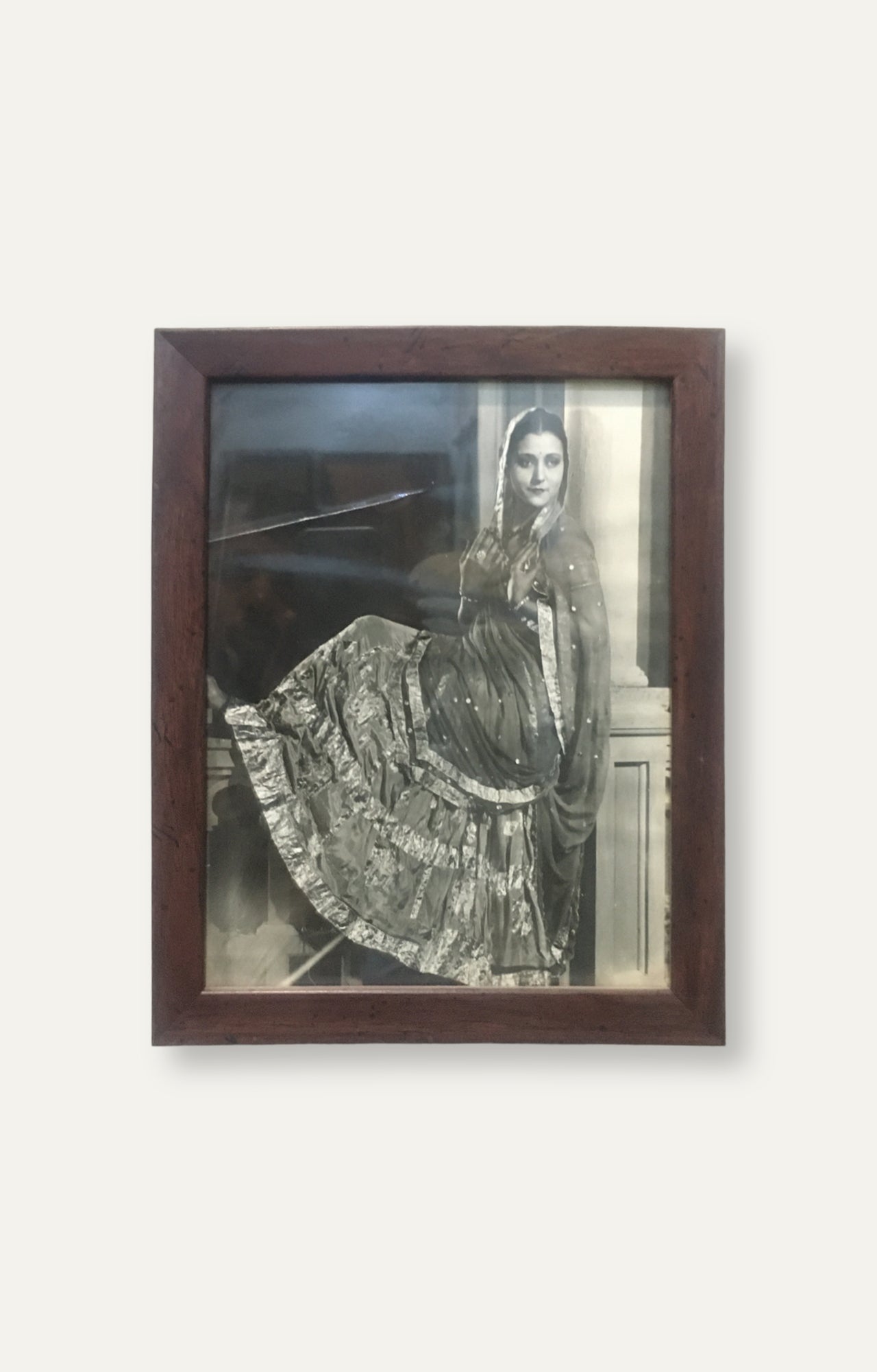 Vintage Indian Lady Print