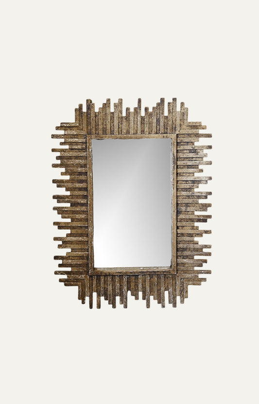 Wood Chips Mirror