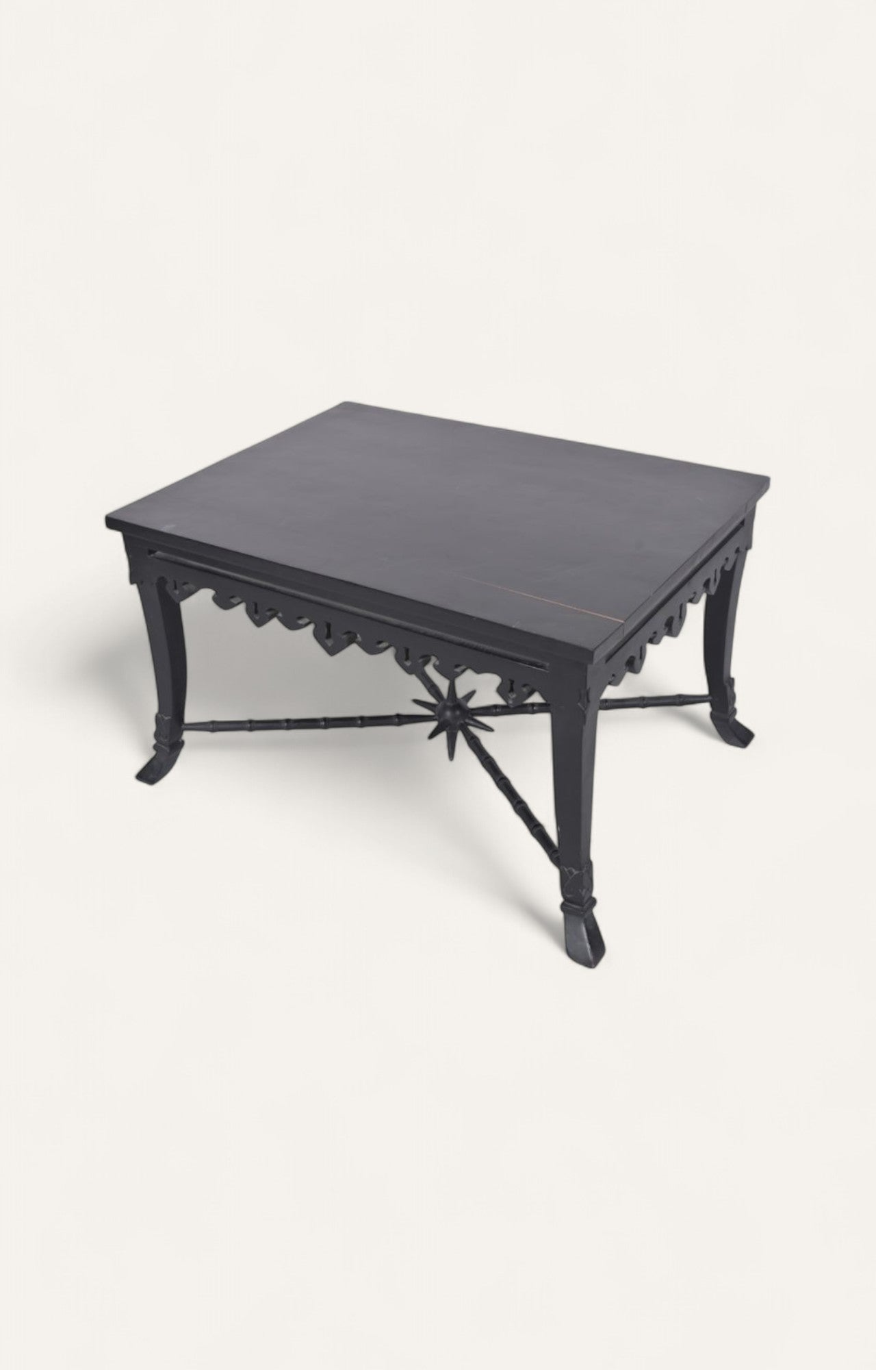 Black Painted Coffee Table