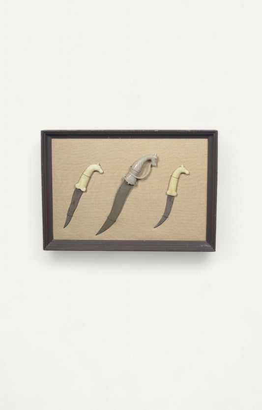 Antique Knife Wall Frame