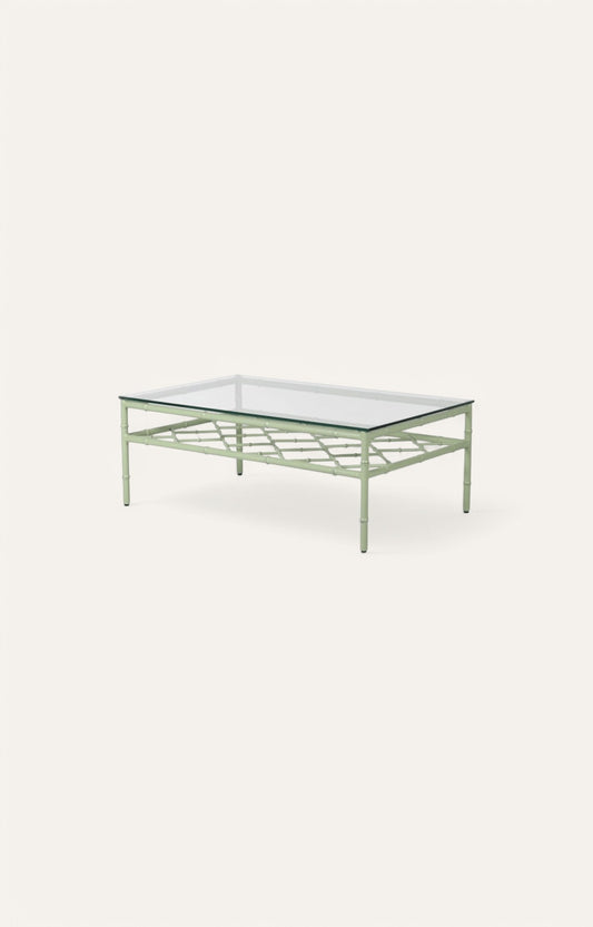 Green Fustic Coffee Table