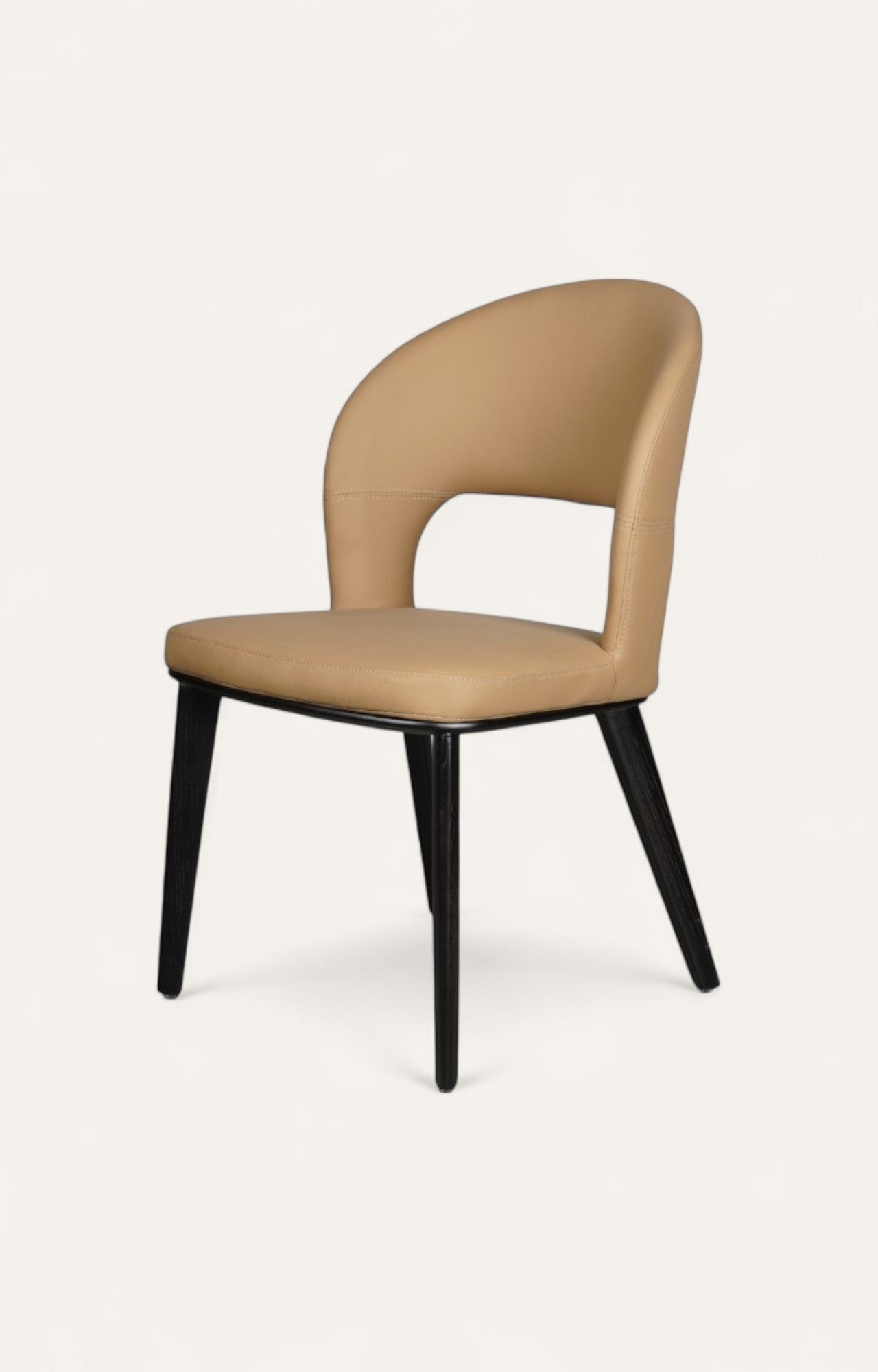 Modern, Luxurious and Upholstered Half Circle Dinning Chair