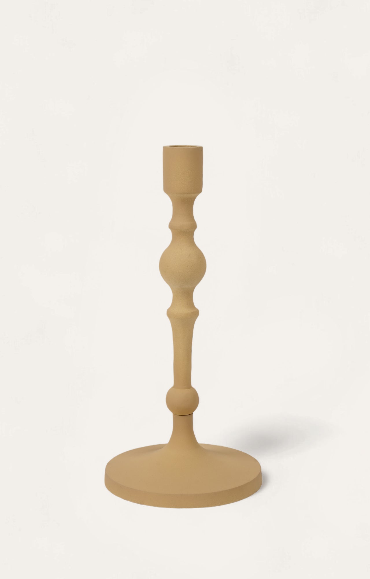 Indian Khaki Long Candle Stand