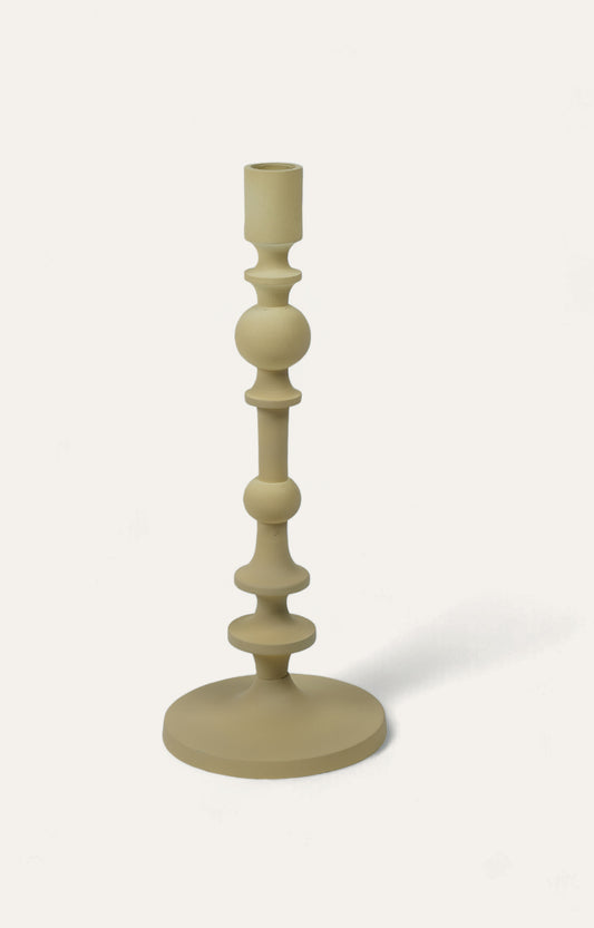 Indian Khaki Long Candle Stand