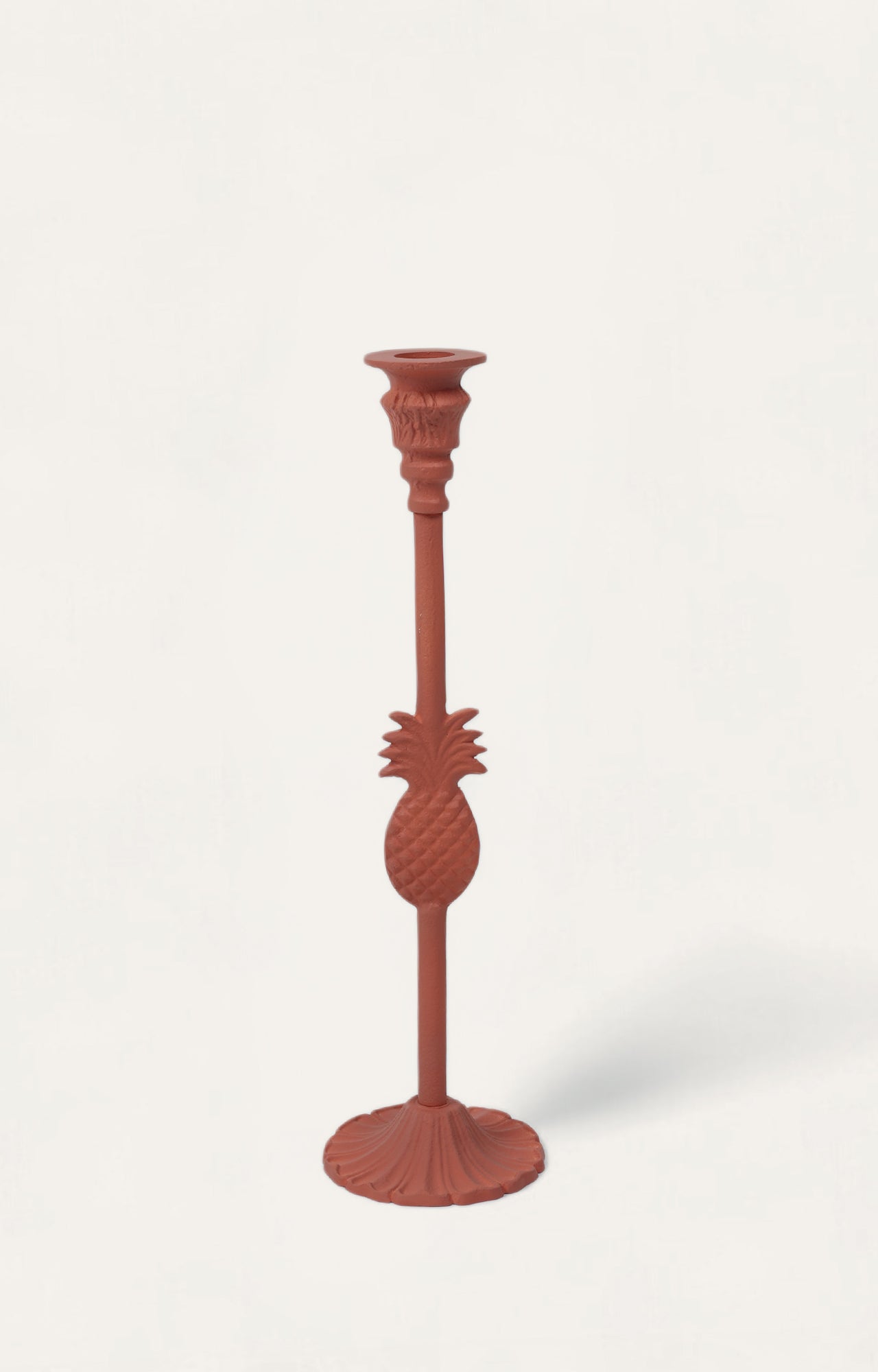 Coral Pineapple Candle Holder