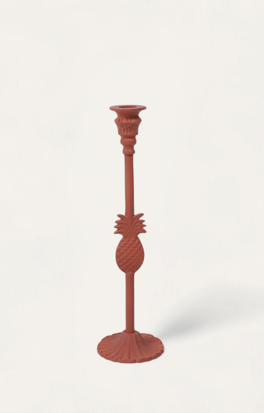Coral Pineapple Candle Holder