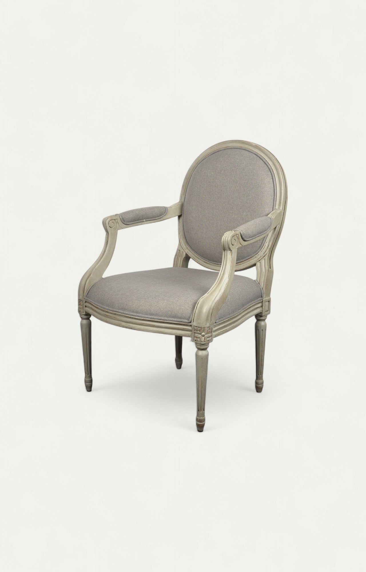 Classic Wood Carved Arm Chair