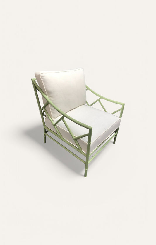 Green Fustic Sofa Chair
