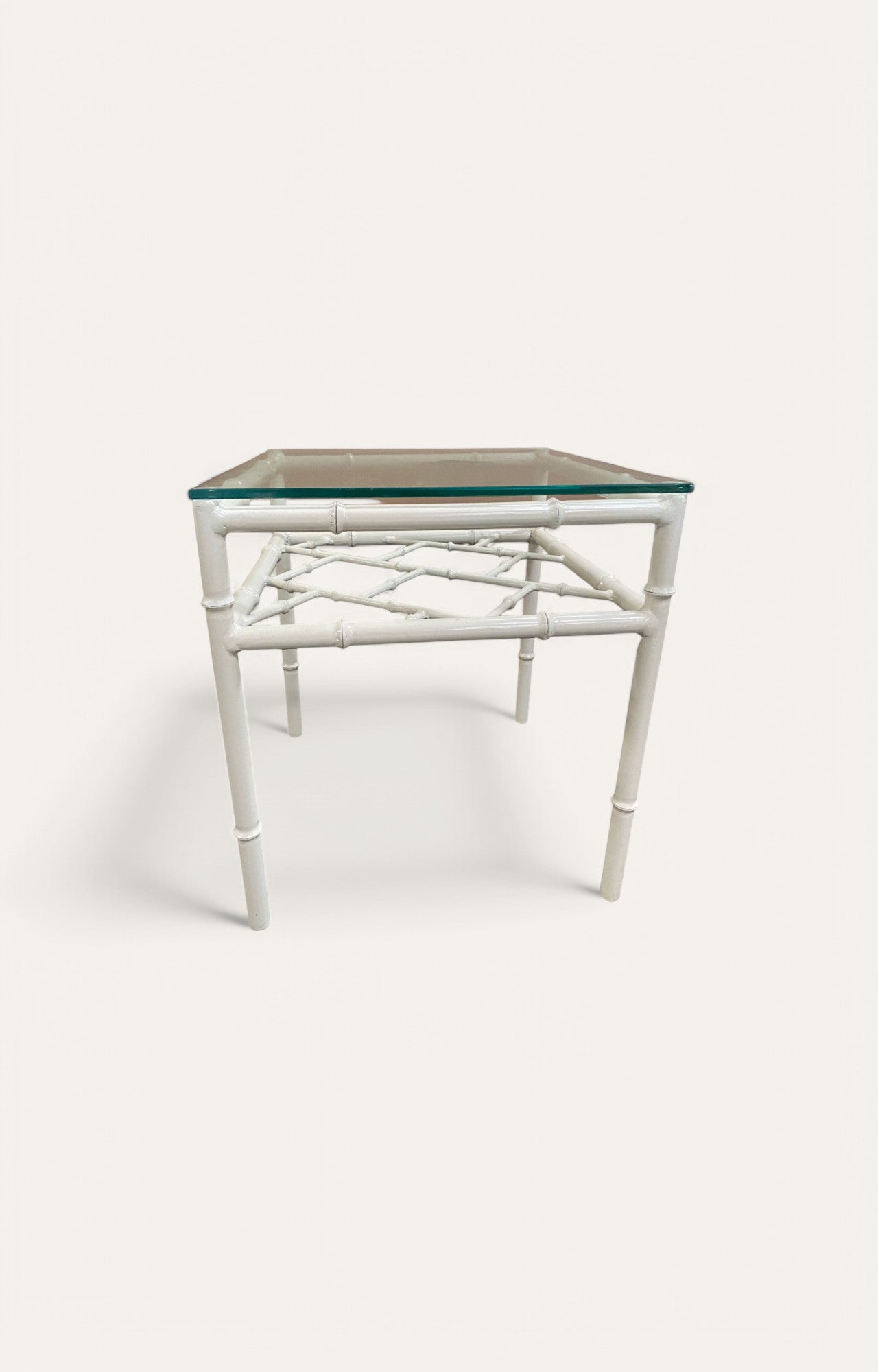 SAND FUSTIC SIDE TABLE