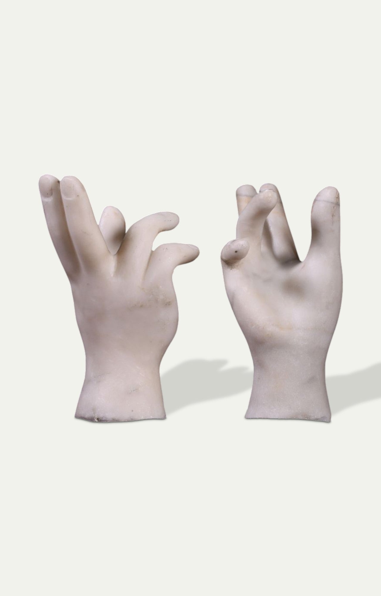 Hands of Balance Bookends - Set Of 2