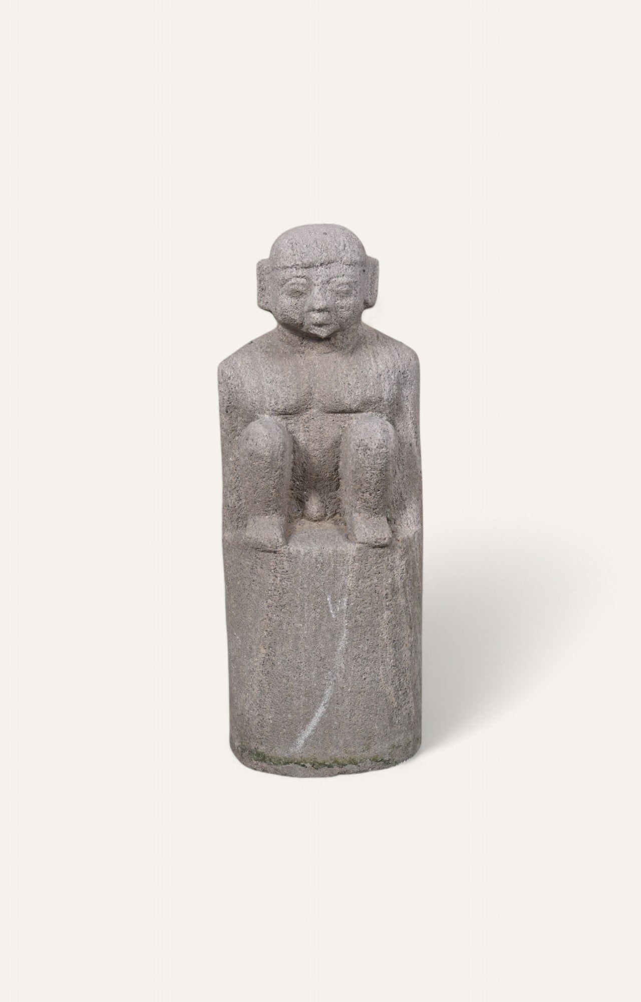 Antique Man Stone Sculpture 