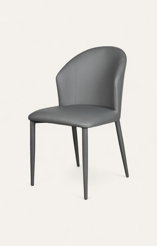 Dining Chair With Faux Leather