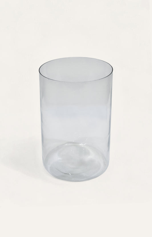 Broad Glass Vase