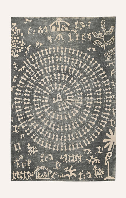 Rural Rhythm Screen Printed Rug