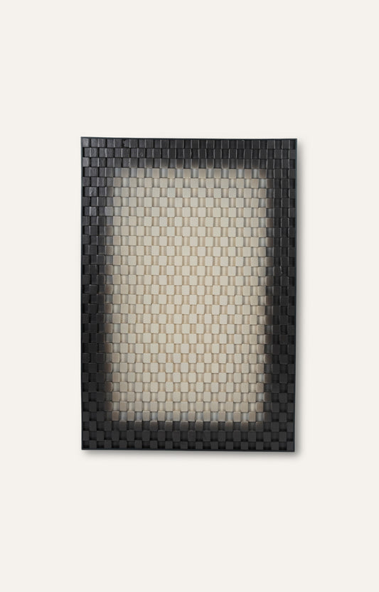 Black And White Embossed 3d Wall Art