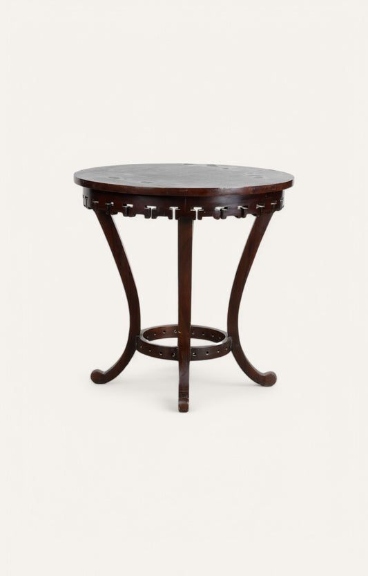 Traditional Round Side Table