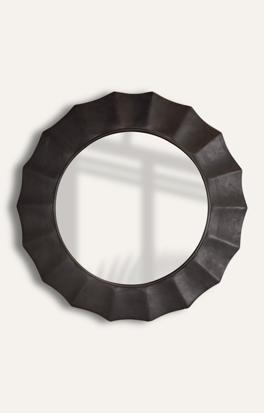 Silver Fan Edge Frame