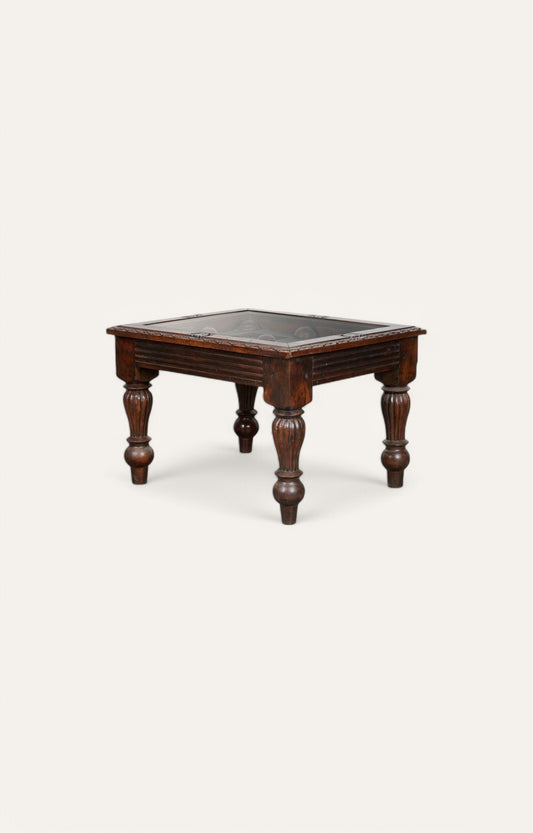 Rajputana Wooden Side Table