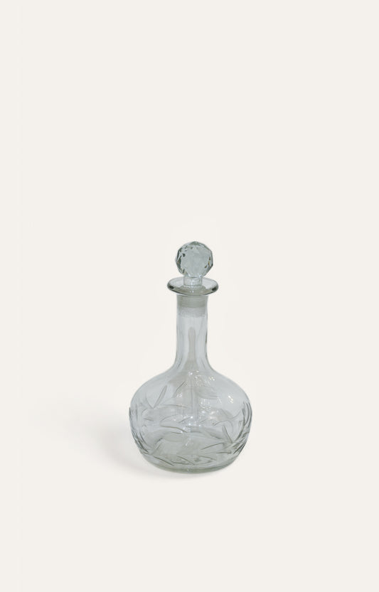 Athena's Transparent Glass Decanter