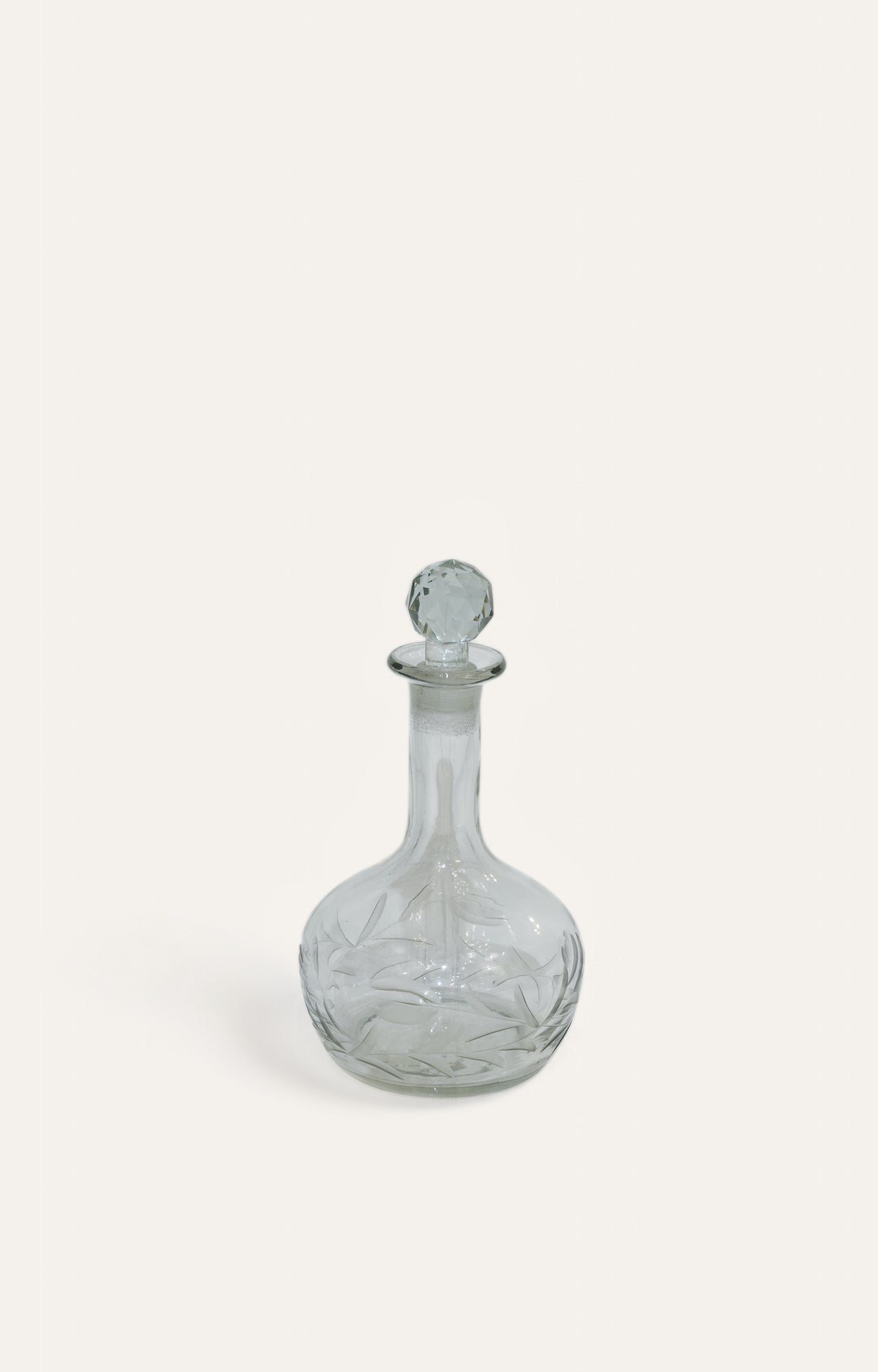 Athena's Transparent Glass Decanter