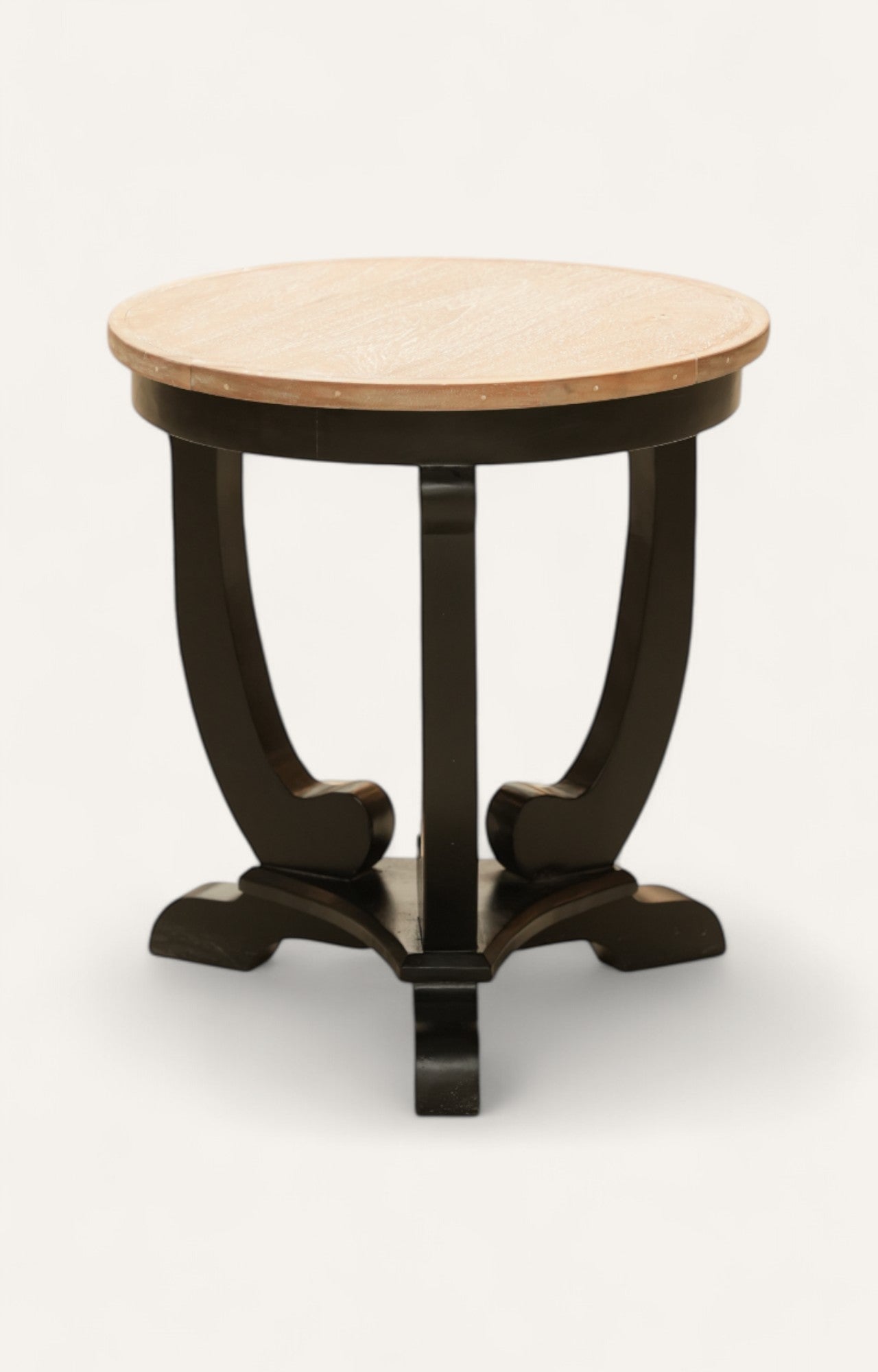 Dual Tone Wood Side Table