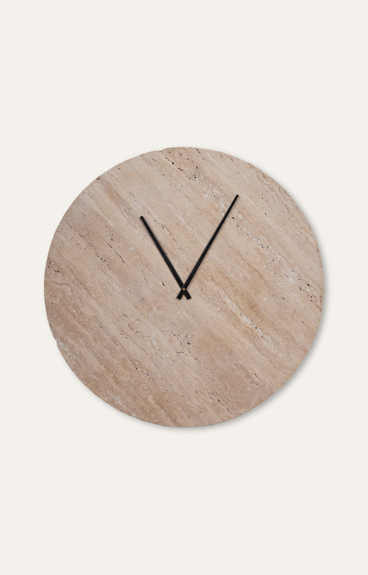 Oak Shadow Wall Clock