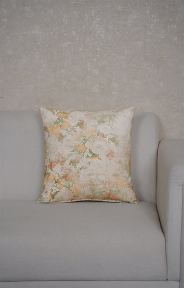 Pastel Blossom Cotton Cushion Cover