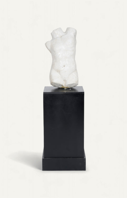 Torso with Wooden Base