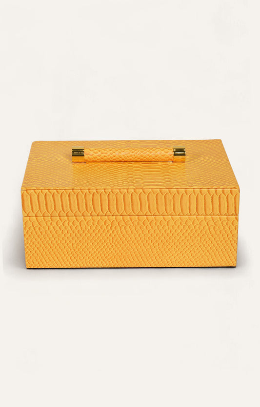 Solis Rattan Motif Wooden Box Set Of - 2