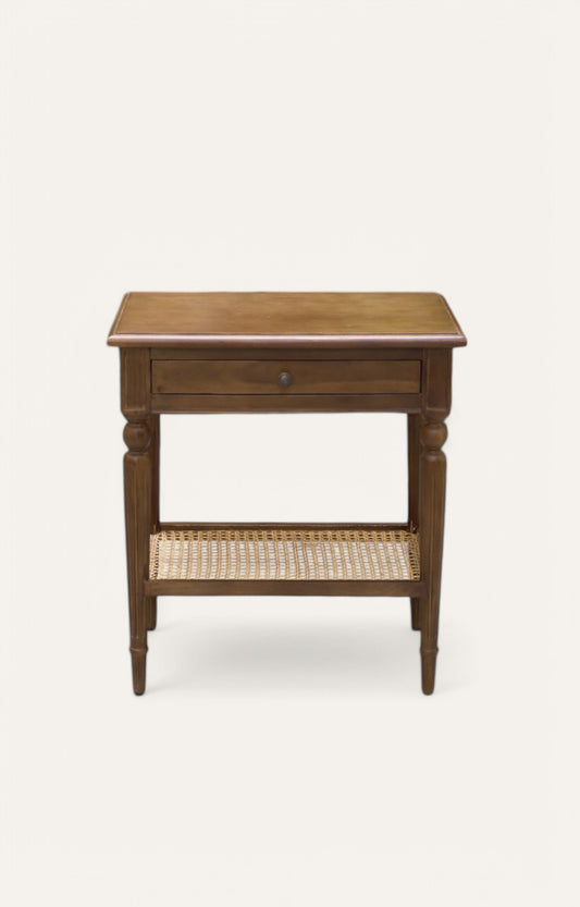 Classic Rattan Night Stand