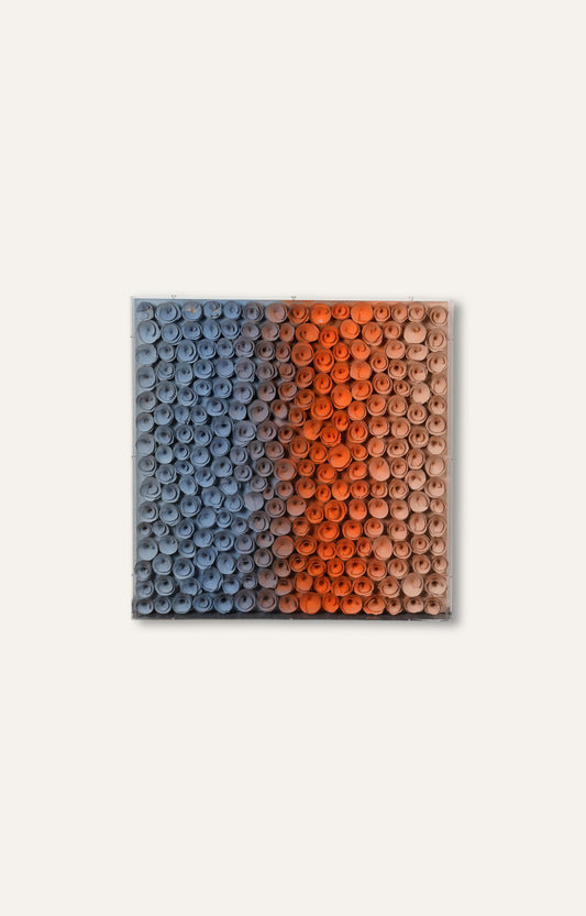 Rolled Paper Colorful Quilling Wall Art