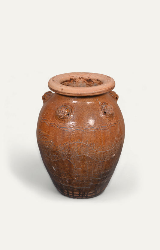 Chinese Dragon Jar