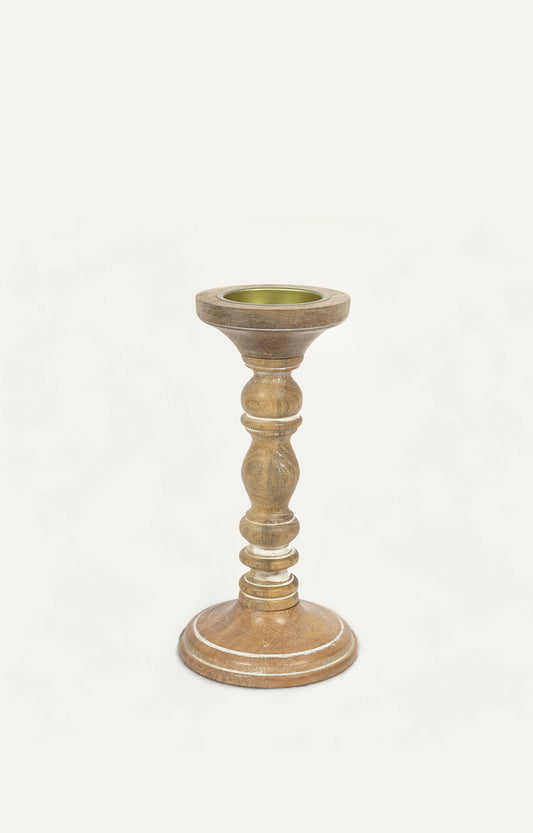 Serenz Wooden candle stand