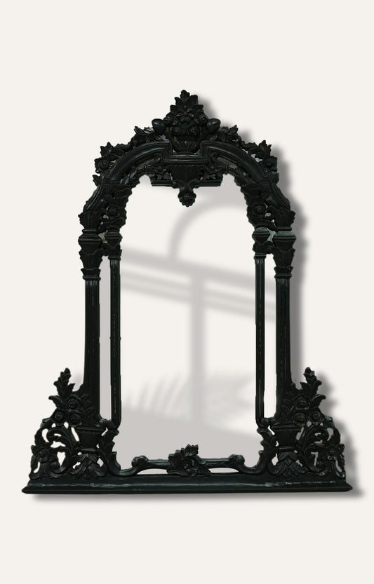Brown Colonial Mirror